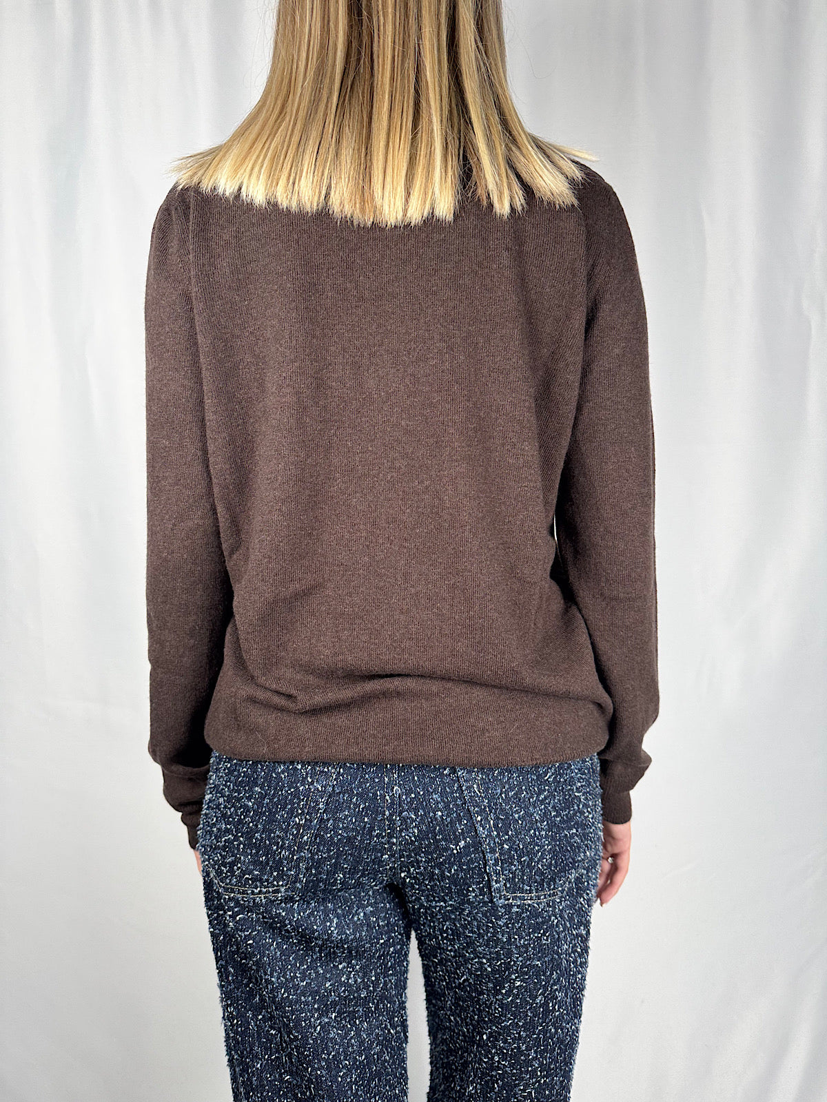 Maglia Girocollo Vicolo Marrone