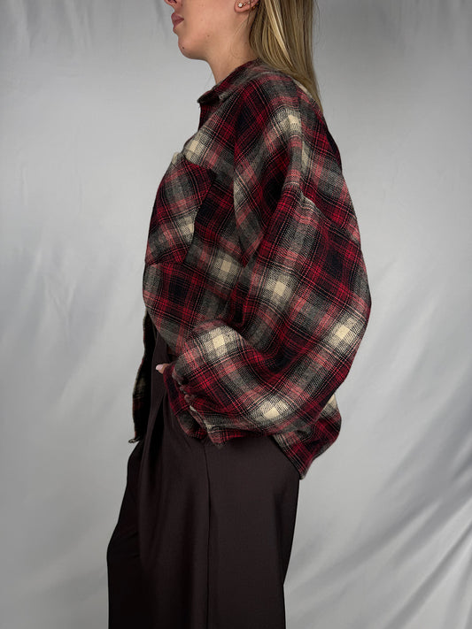 Camicia Check Armonia Bordeaux