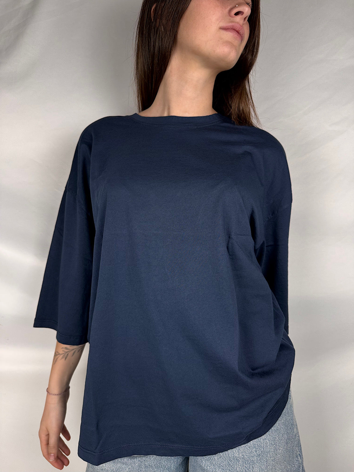 T-Shirt Scatoletta Susy Mix Blu