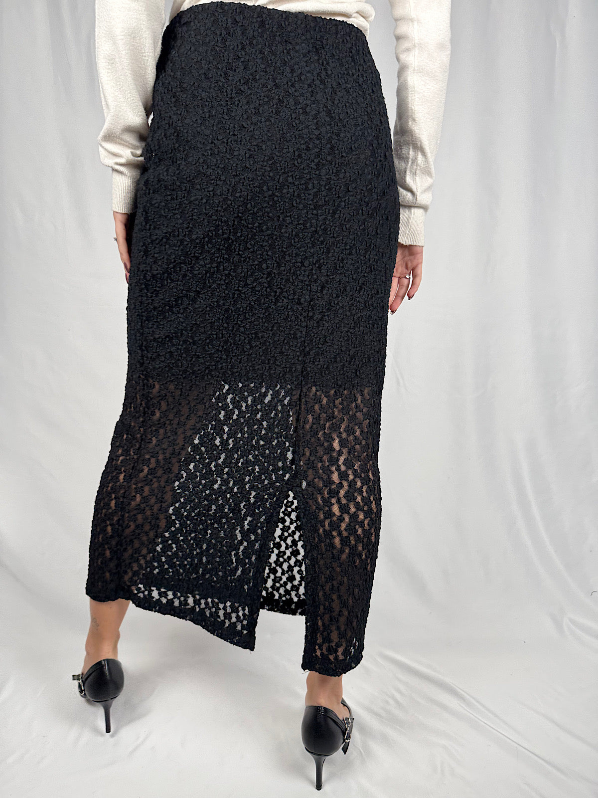 Gonna in Pizzo Nero Vicolo