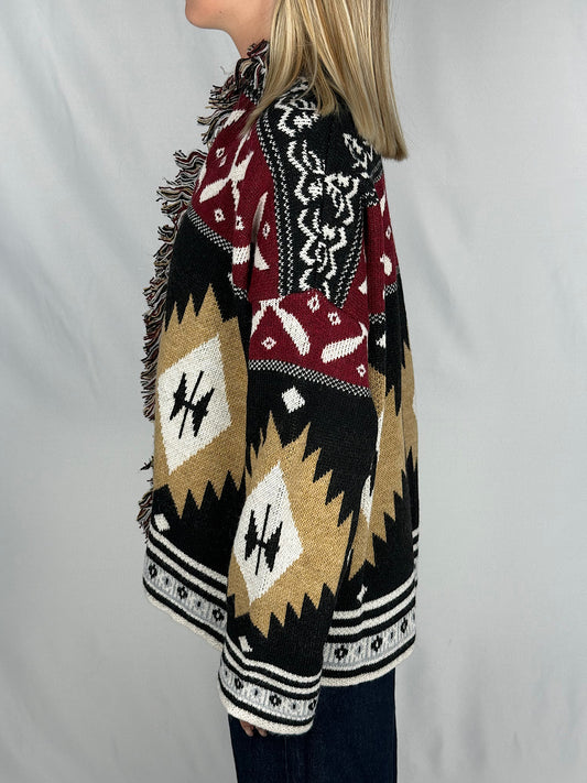 Cardigan Fantasia SusyMix Nero