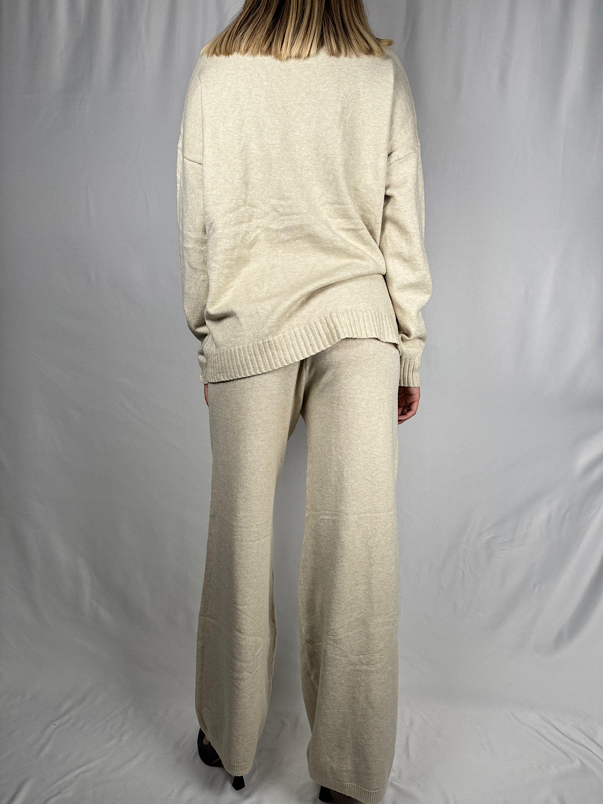 Tuta Maglia e Pantalone Panna Armonia