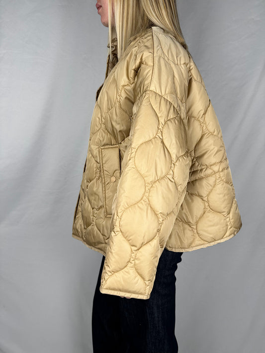 Trapunta con Coulisse Beige Vicolo