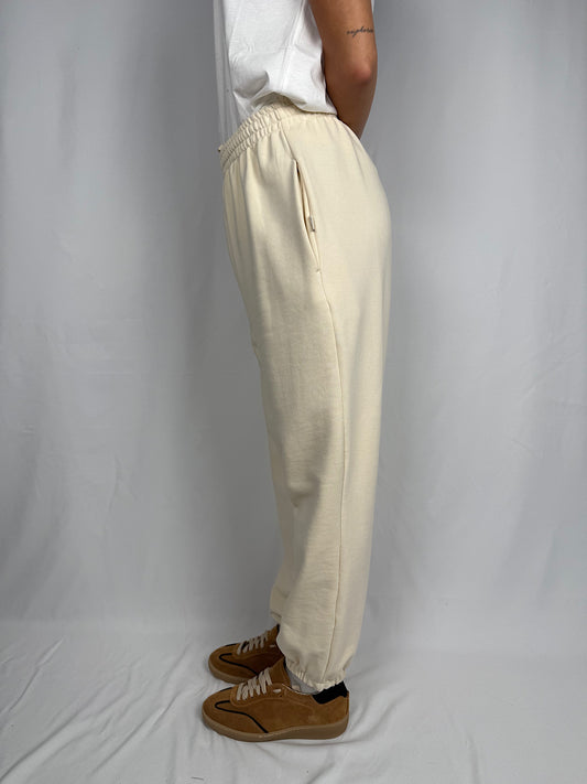 Pantaloni in Felpa Vicolo Panna