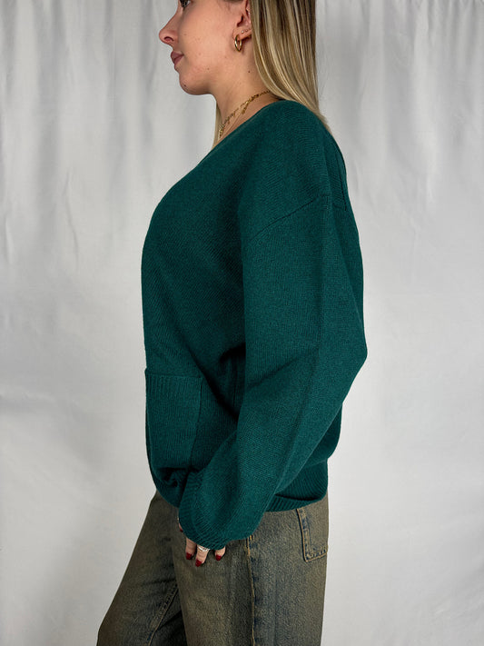 Cardigan Over Verde Vicolo