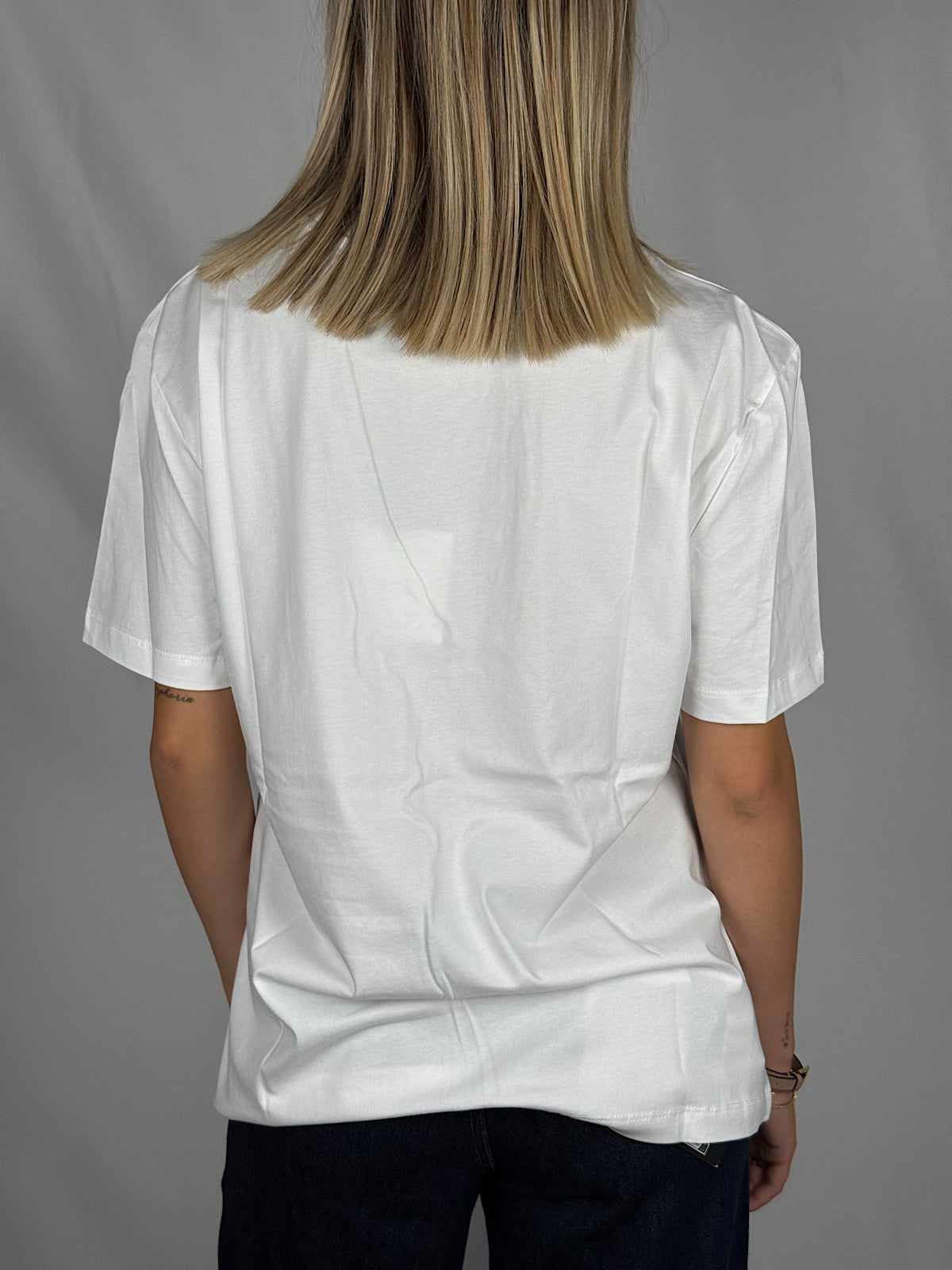T-Shirt Basic Lumina Bianca