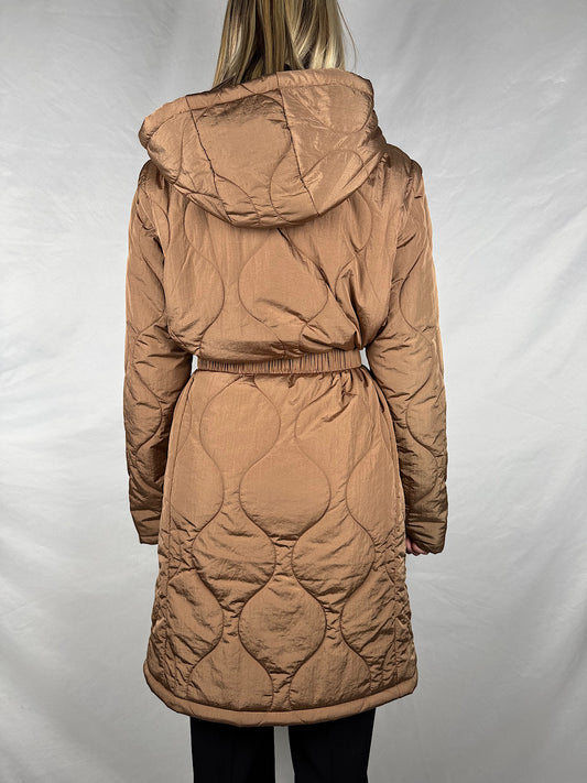 Piumino Lungo Cammello Liu Jo