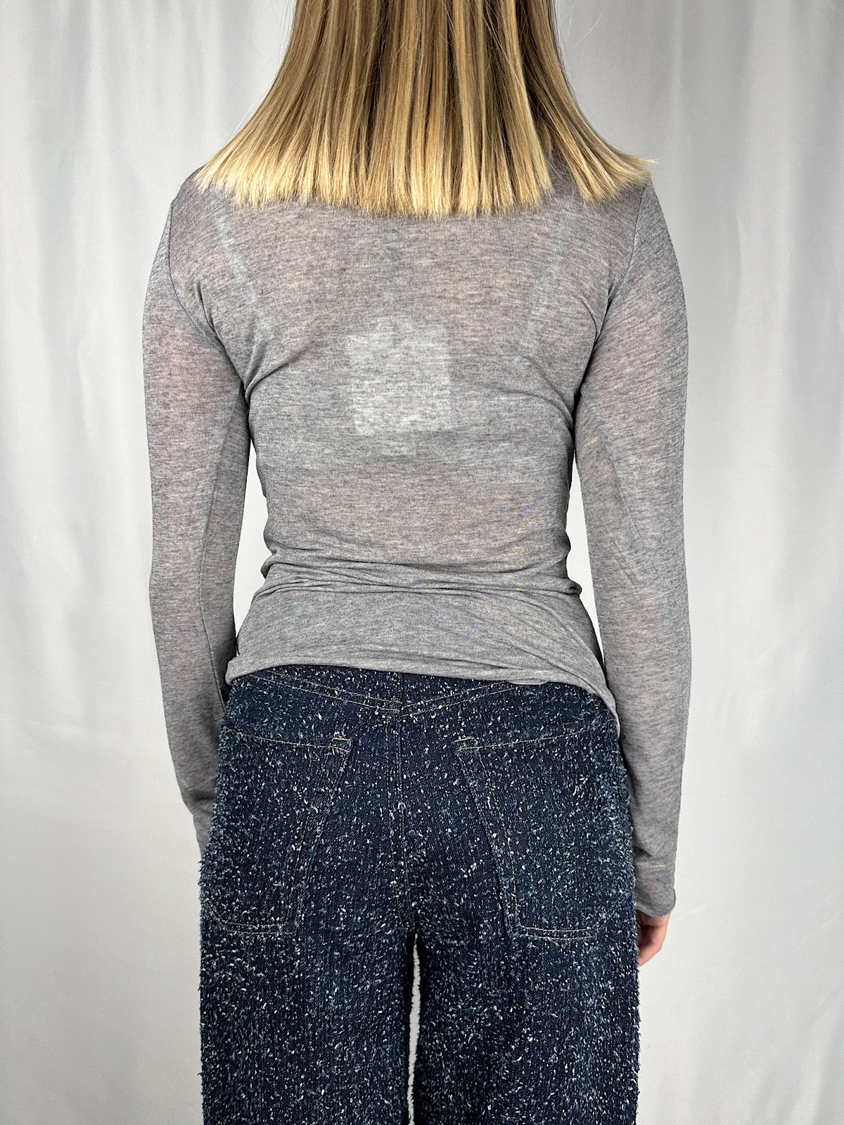 Maglia Chachemere Grigio Tensione-In