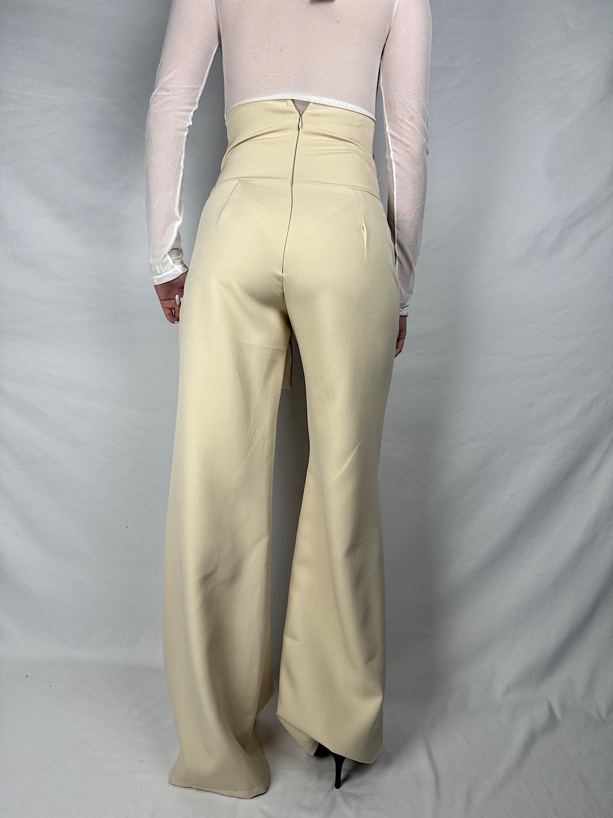 Pantalone Gioiello Beige Armonia