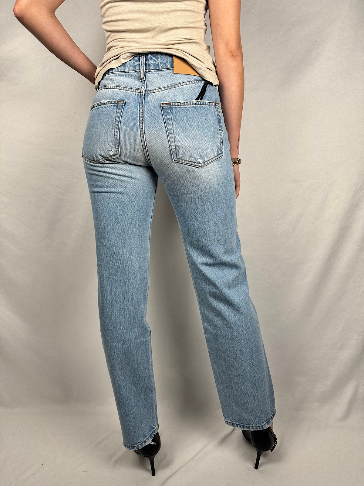 Jeans Zoe Bottoni Gioello Vicolo