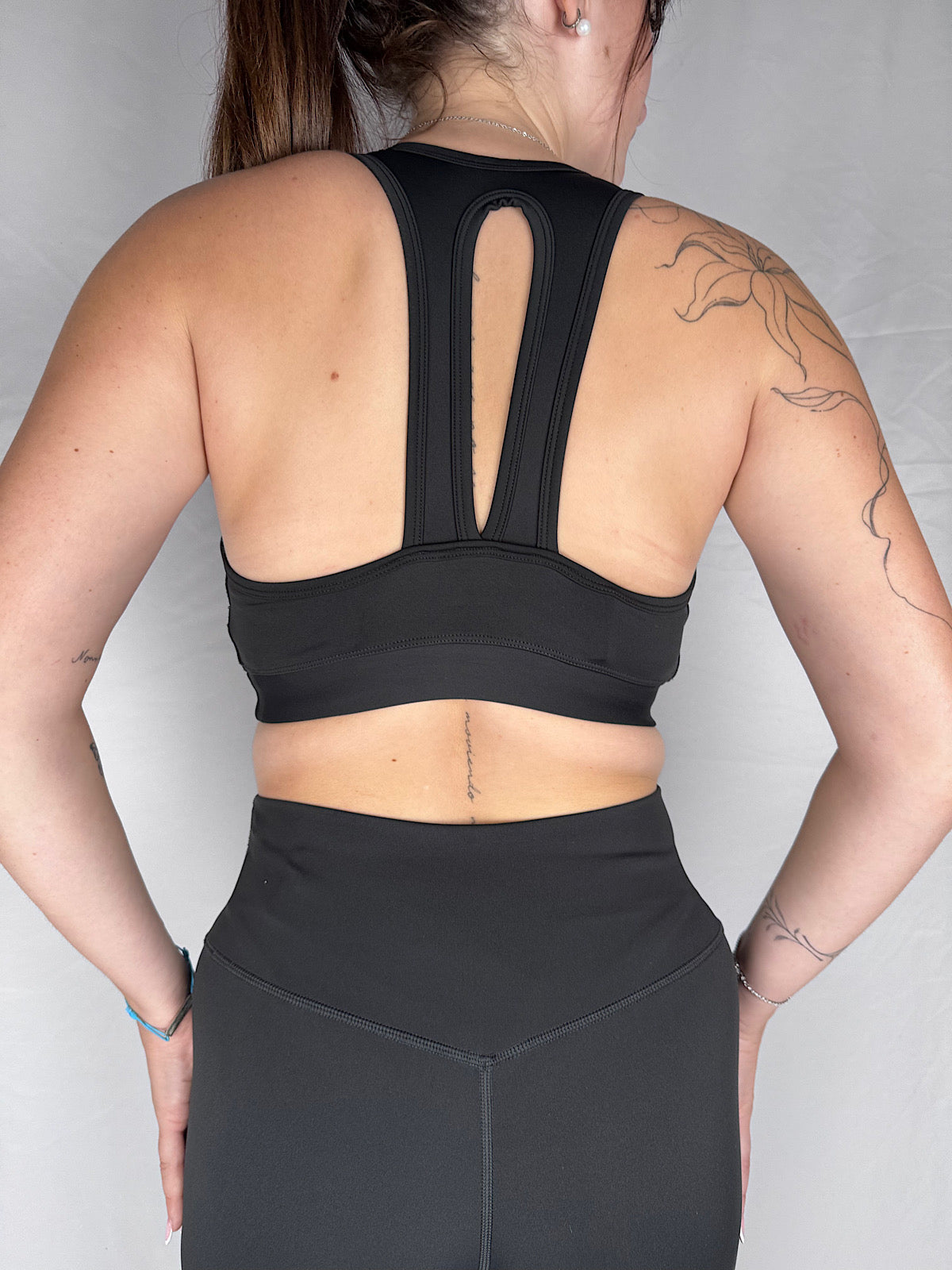 Top Fitness Reggiseno Vicolo Nero