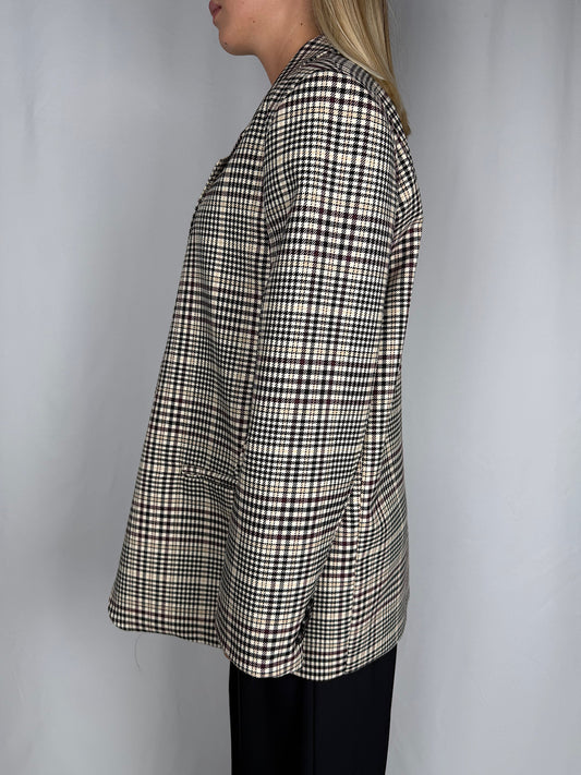 Giacca Over Check Vicolo