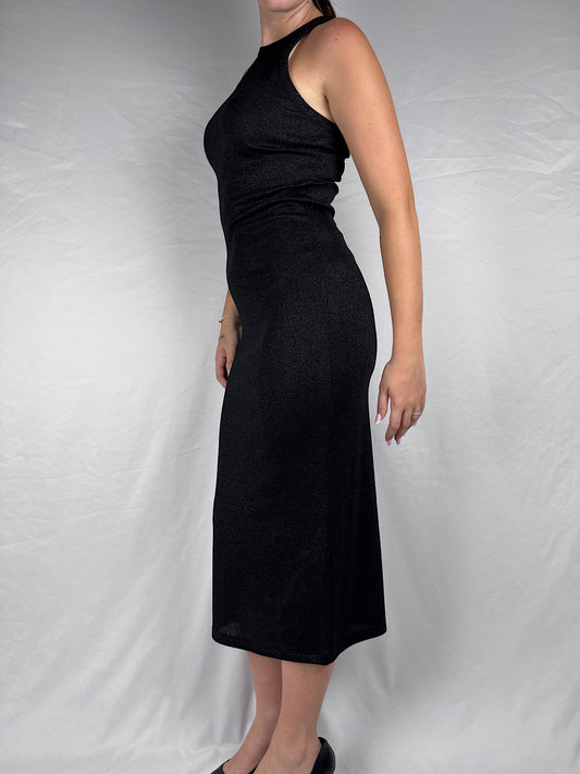 Abito Costina Lurex Vicolo Nero