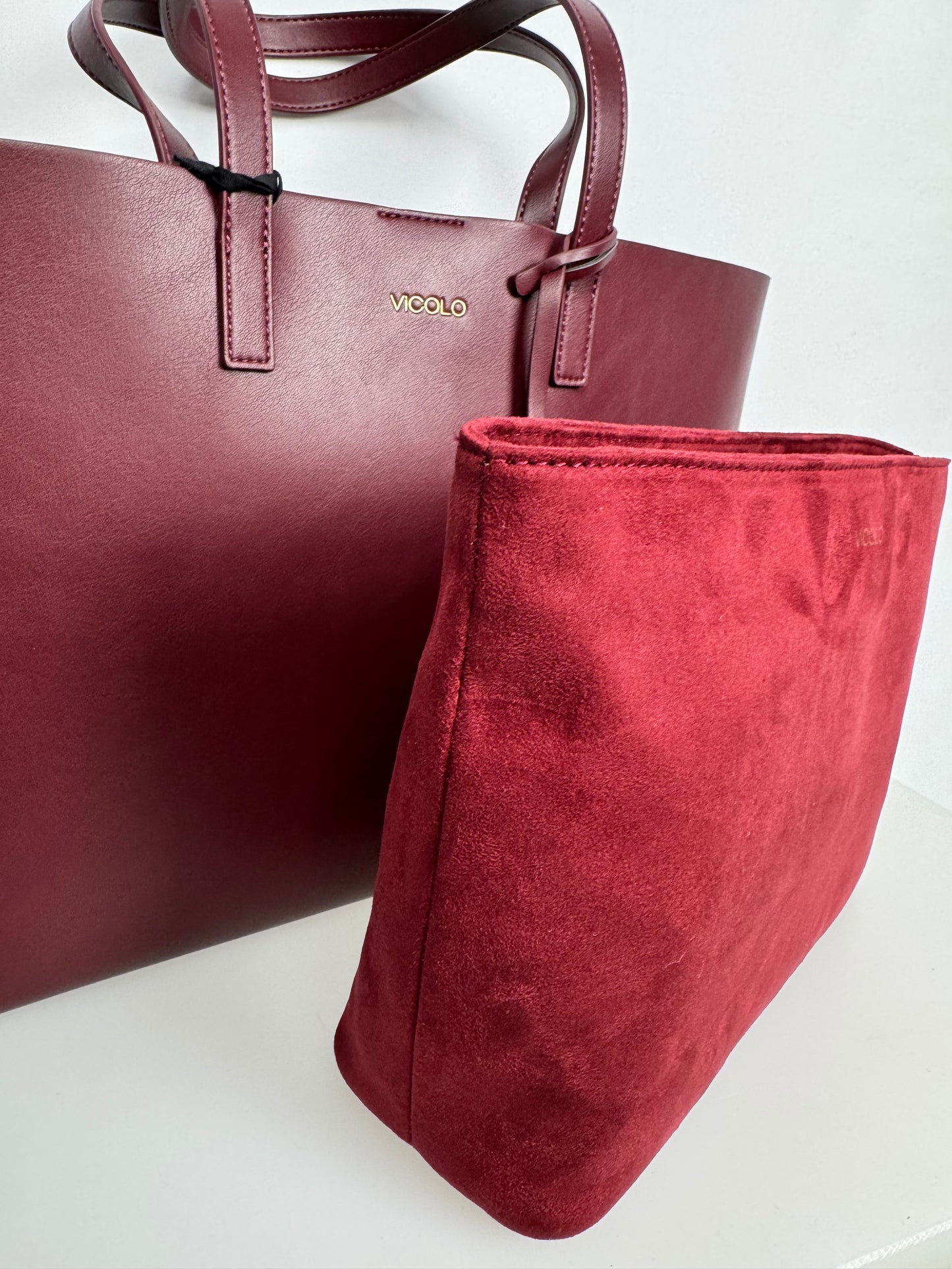 Borsa Shopper A-key Bordeaux Vicolo