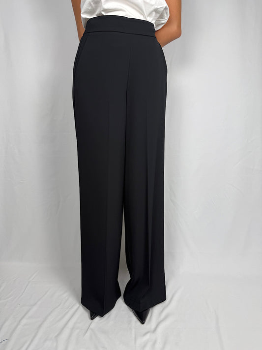 Pantalone con Elastico Vicolo Nero