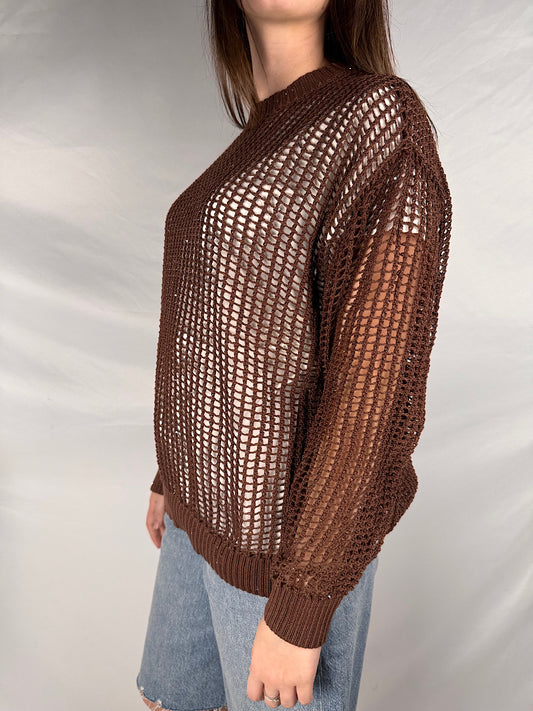 Maglia Traforata Susy Mix Moro