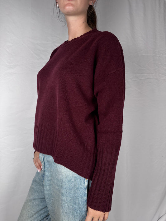 Maglia Girocollo Vicolo Bordeaux