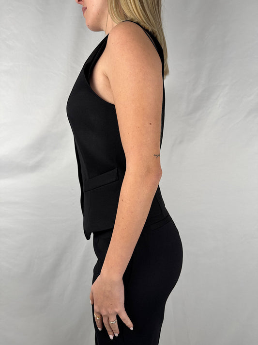 Gilet Punto Milano Nero Vicolo