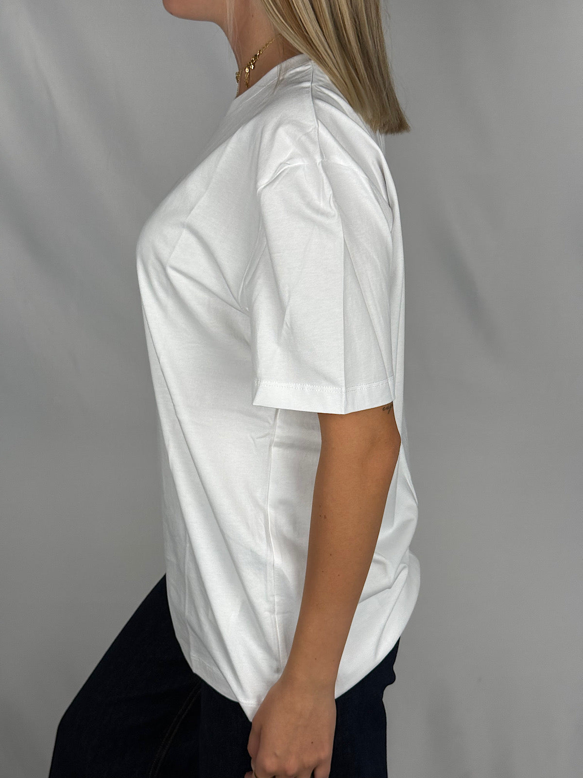 T-Shirt Basic Lumina Bianca