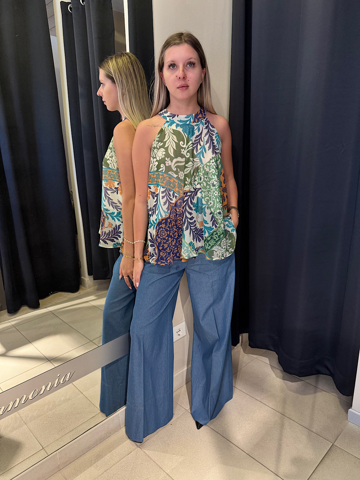Pantalone Markup Jeans Chambray