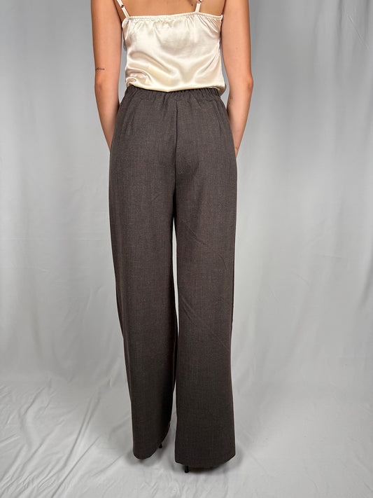 Pantalone Ampio Marrone Armonia