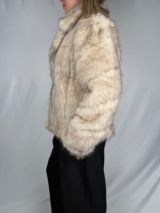 Giacca Eco-Pelliccia Armonia Beige