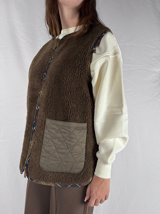 Gilet Teddy Vicolo Fondente