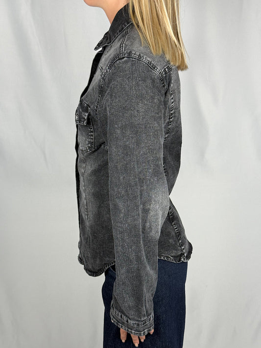 Camicia Denim SusyMix Grigia