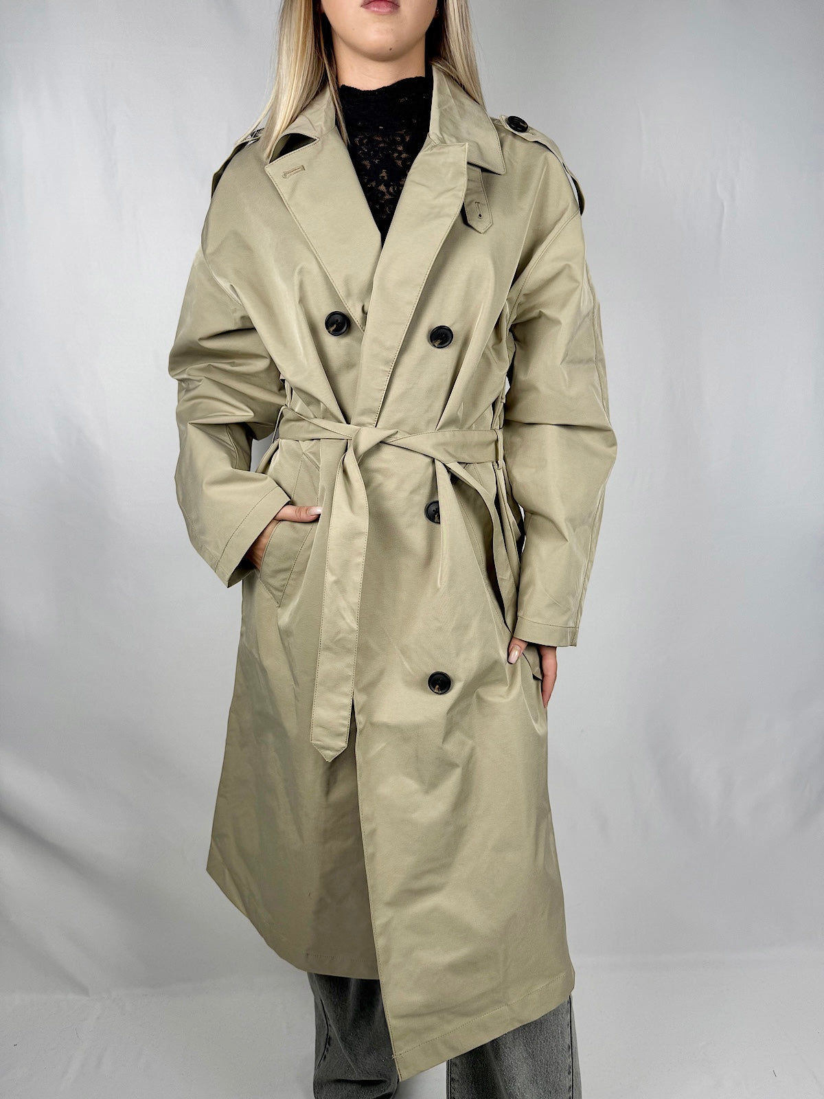 Trench Lungo JJXX Beige