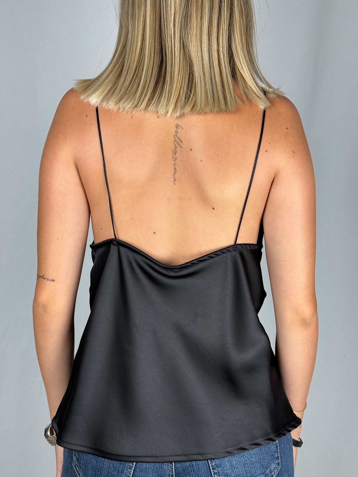 Top Sottoveste Tensione-In Nera