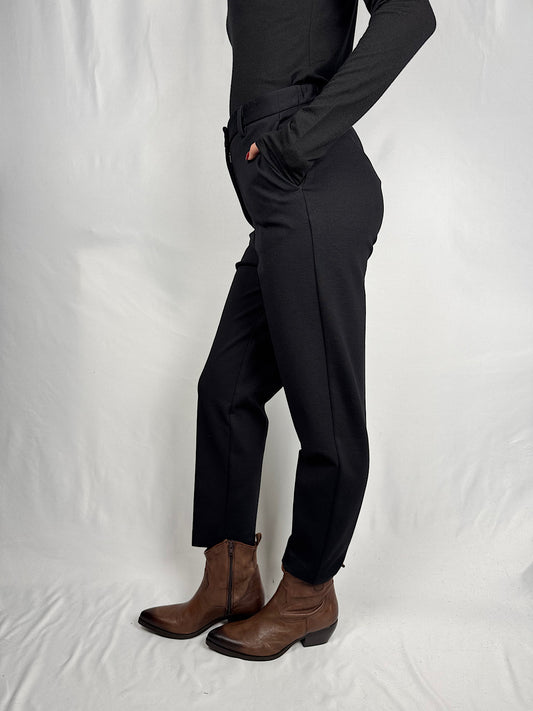 Pantalone Punto Milano Nero Vicolo