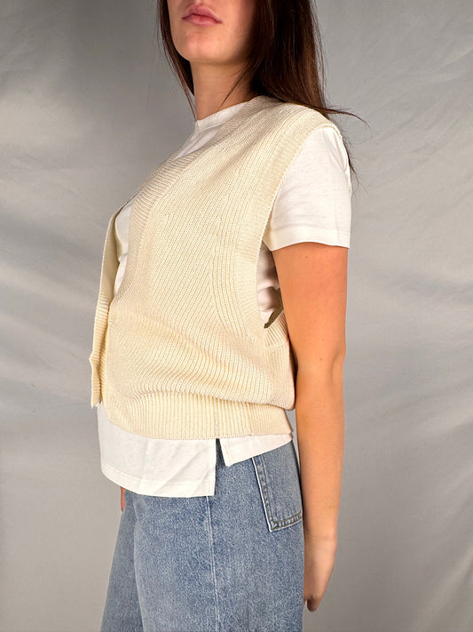 Gilet Scollo V Vicolo Burro