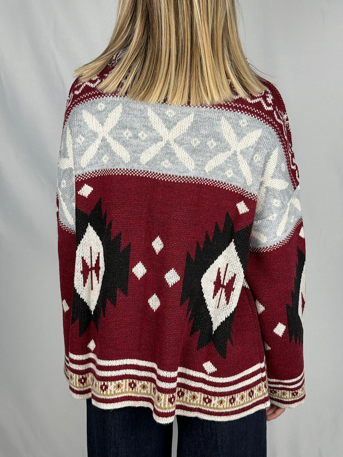 Cardigan Fantasia SusyMix Bordeaux