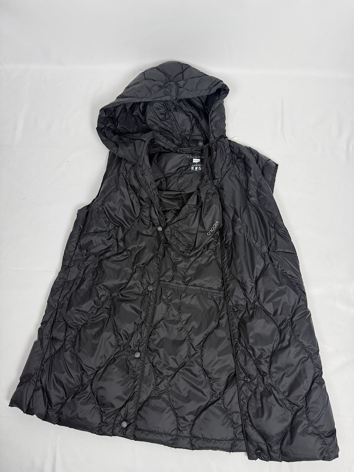 Gilet Cento Grammi con Cappuccio Vicolo Nero