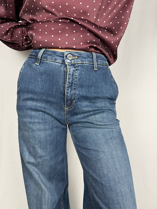 Jeans Elena Denim Medio Vicolo