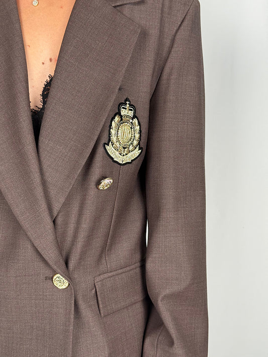 Giacca Tensione-In Marrone con Berretto