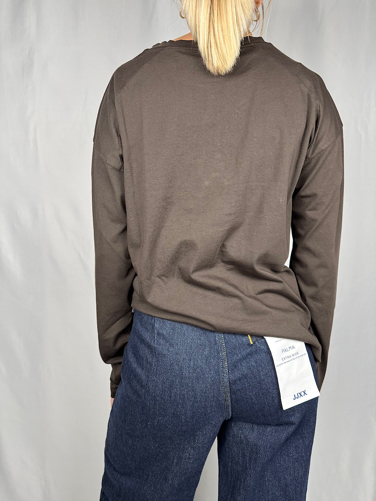 T-Shirt Manica Lunga Tensione-In Moro