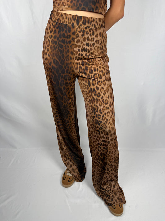 Pantalone Maculato Vicolo Marrone