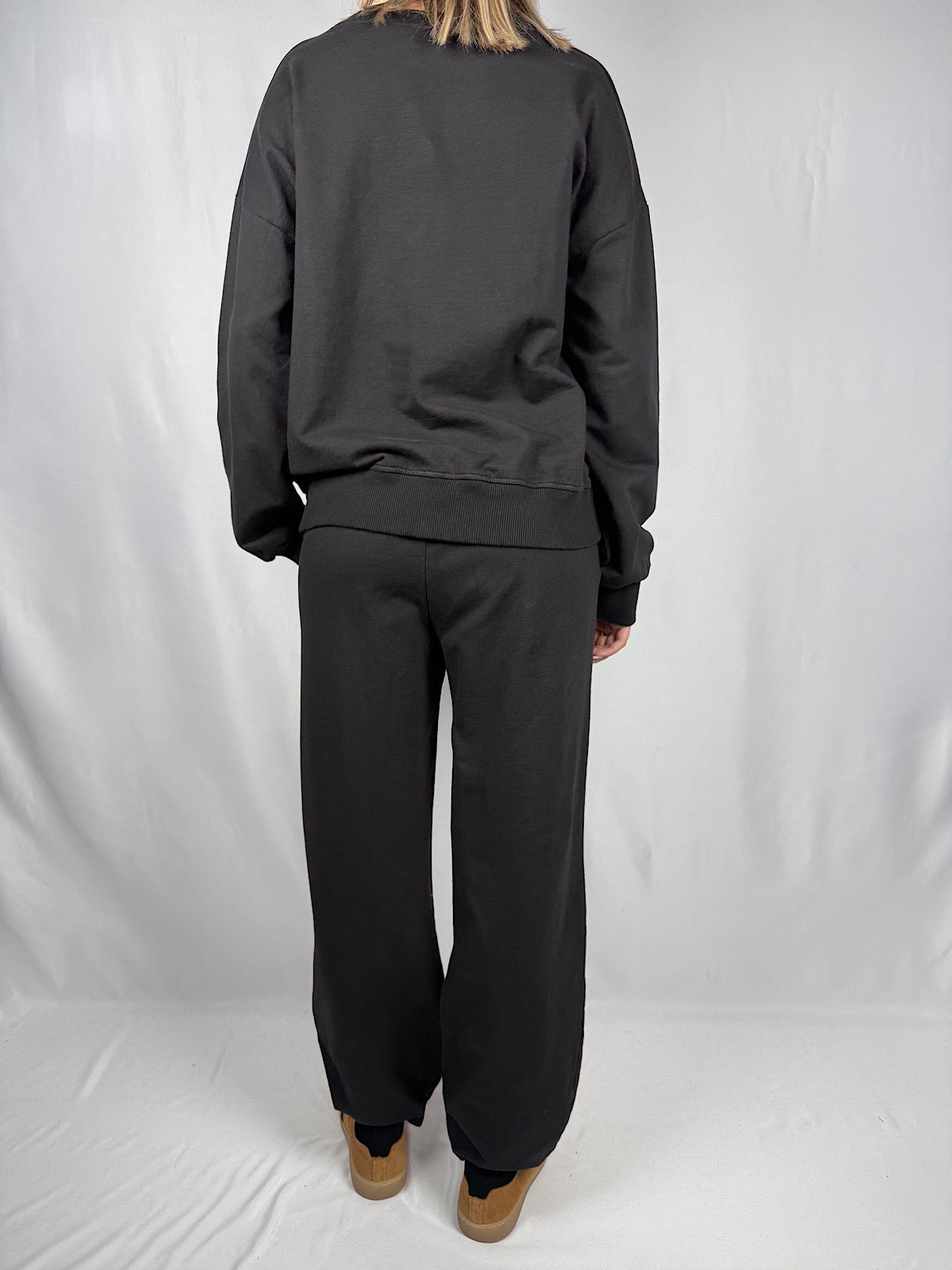 Tuta Felpa e Pantalone Susy-Mix Nera