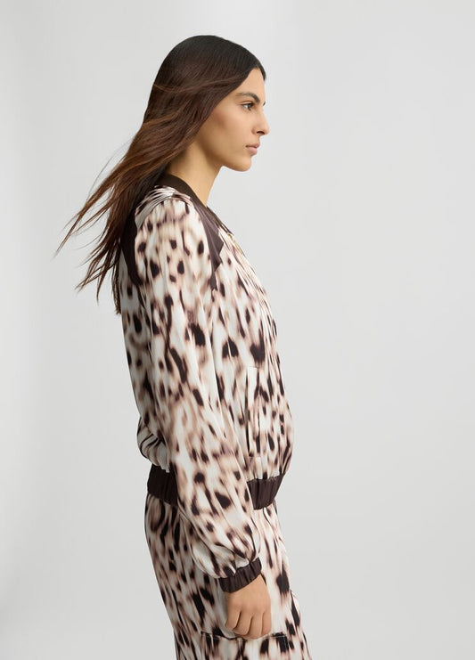 Giacchina In Raso Stampato