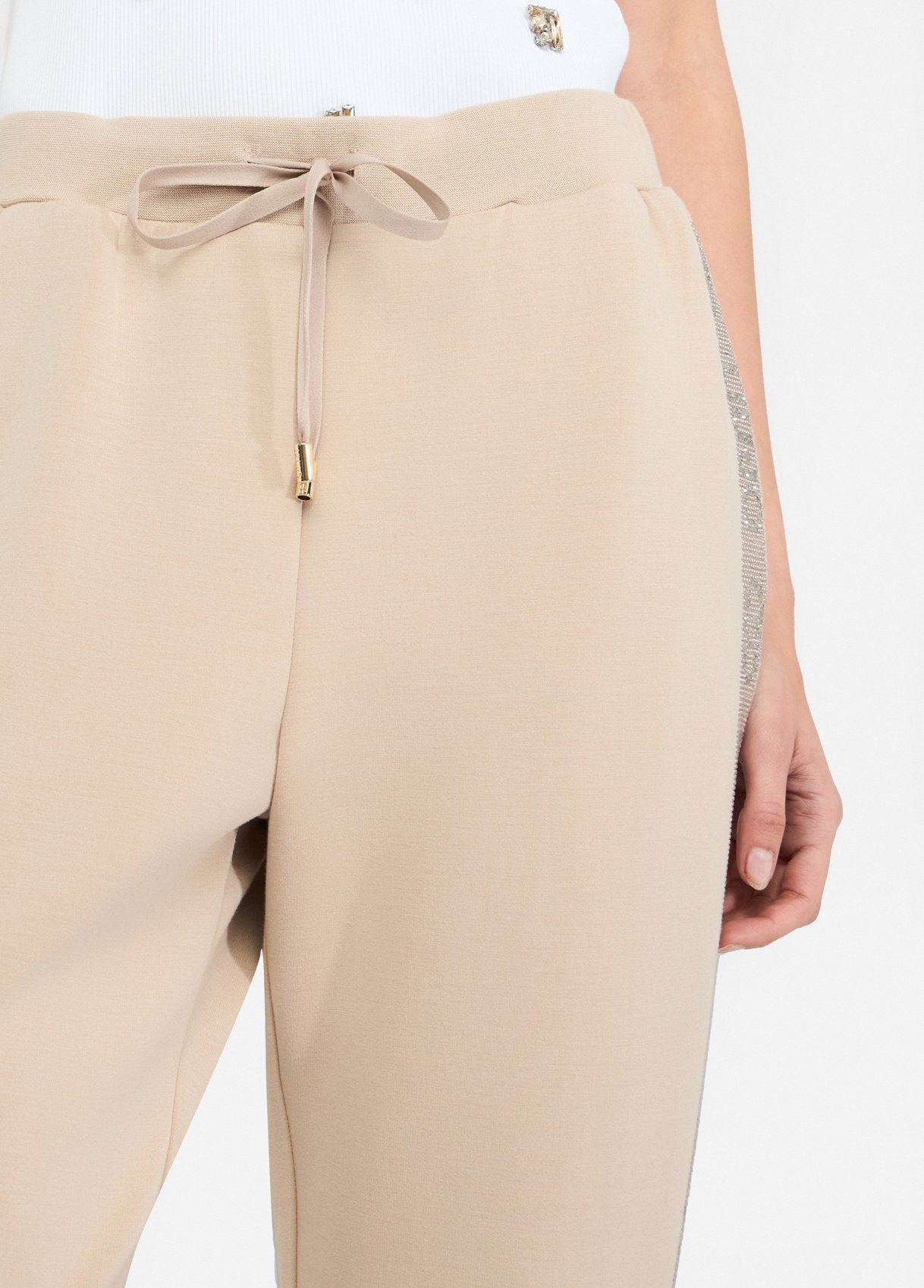 Pantaloni Jogging in Scuba Champagne Liu Jo