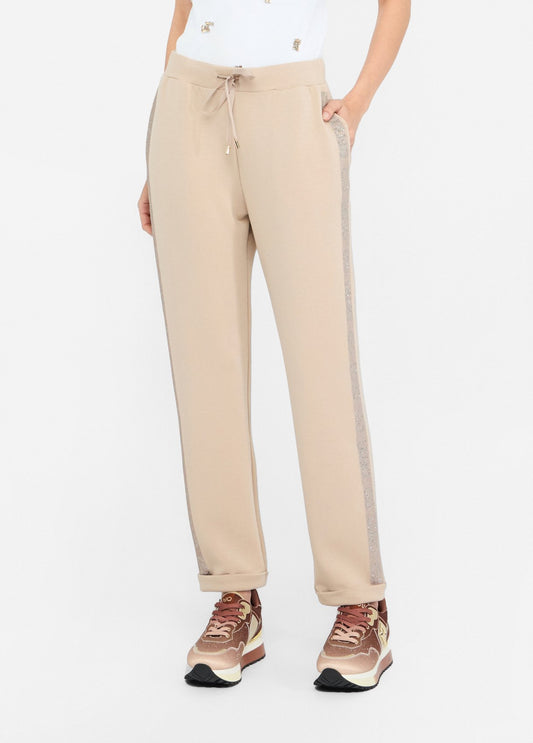 Pantaloni Jogging in Scuba Champagne Liu Jo