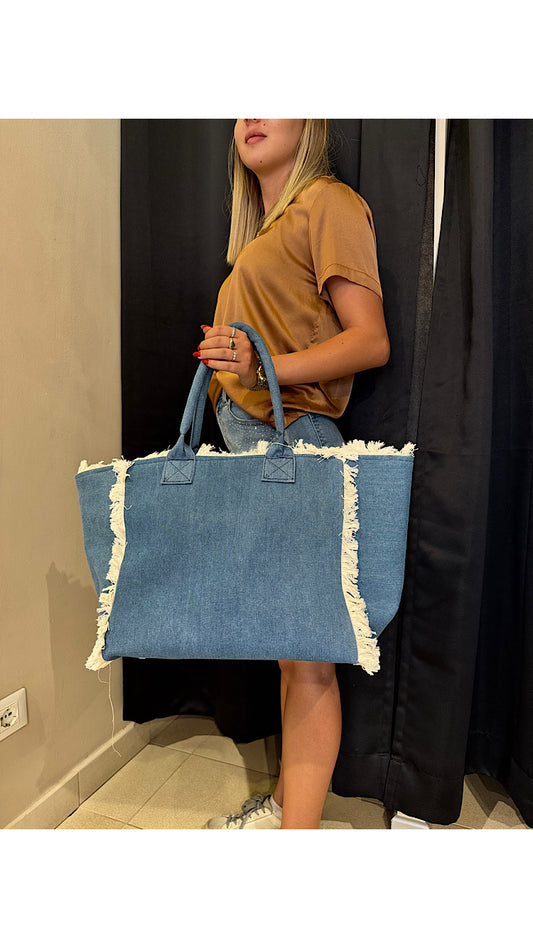 Borsa Denim Scuro Noi di Notte