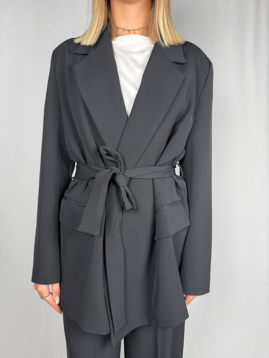 Giacca con Fiocco Vicolo Nera