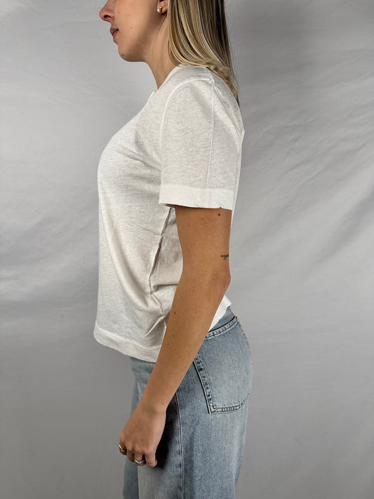 T-Shirt Serafino Vicolo Bianca