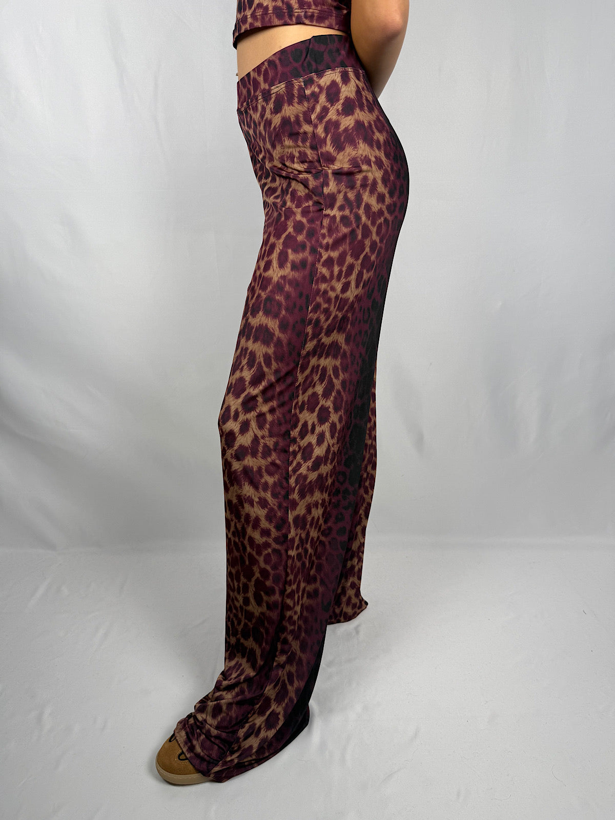 Pantalone Maculato Vicolo Bordeaux