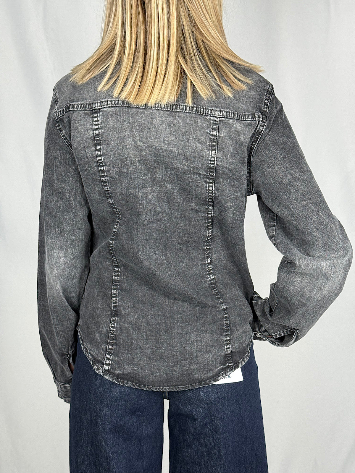 Camicia Denim SusyMix Grigia