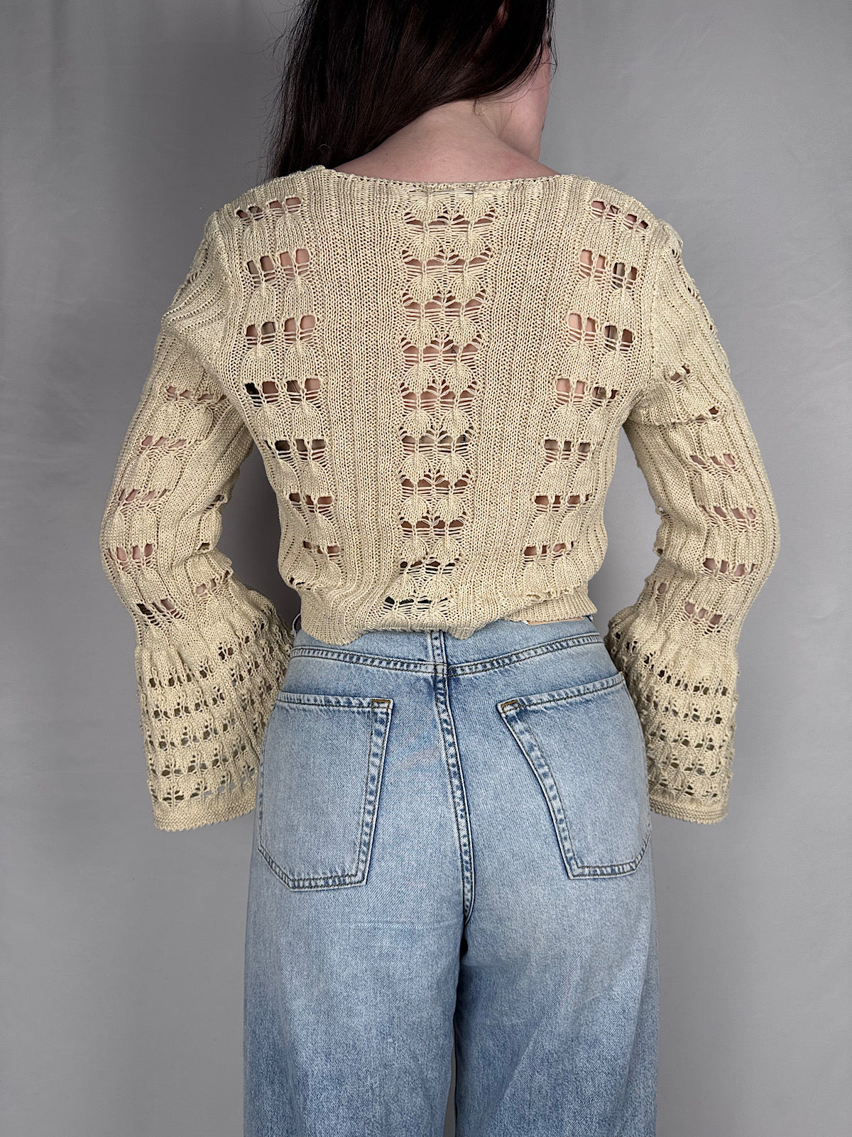 Cardigan West Crochet Armonia Naturale