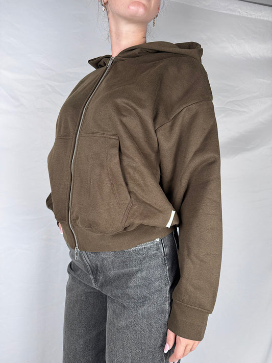 Felpa Con Cappuccio JJXX Marrone