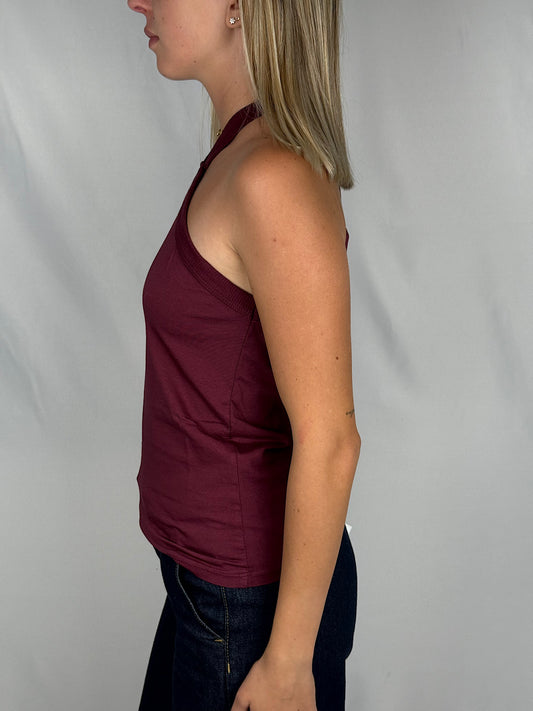 Canotta con Bordo Costina SusyMix Vino